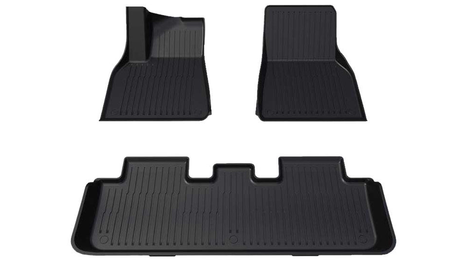 2020-2025 Tesla Model Y Floor Mats Full Set (5 Seater)