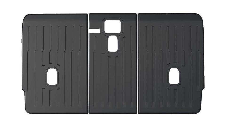 2020-2025 Tesla Model Y Second Row Seats Back Cover Mats (5 or 7 Seater) - 3 Pieces