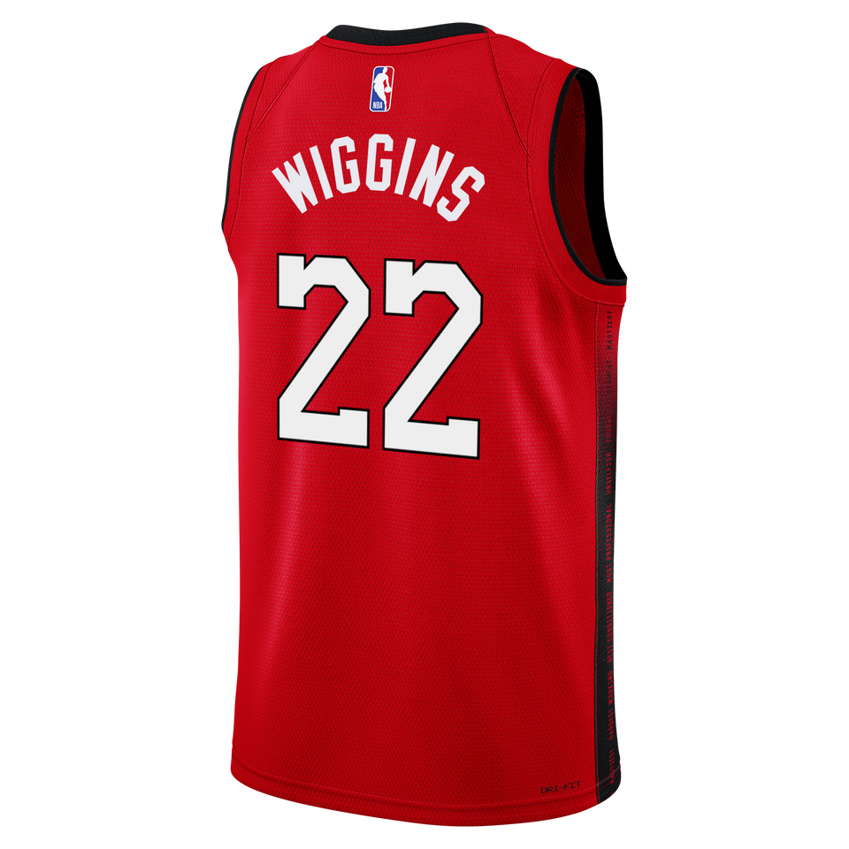 Andrew Wiggins Nike HEAT Culture: Blood Red Youth Swingman Jersey