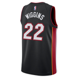 Andrew Wiggins Nike Miami HEAT Icon Black Youth Swingman Jersey