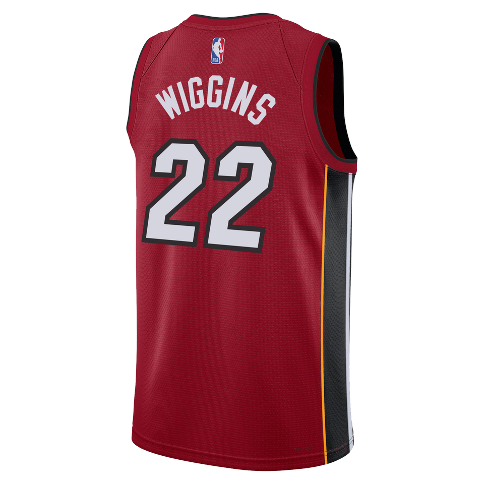 Andrew Wiggins Nike Jordan Brand Miami HEAT Statement Red Swingman Youth Jersey