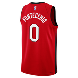 Simone Fontecchio Nike HEAT Culture: Blood Red Youth Swingman Jersey