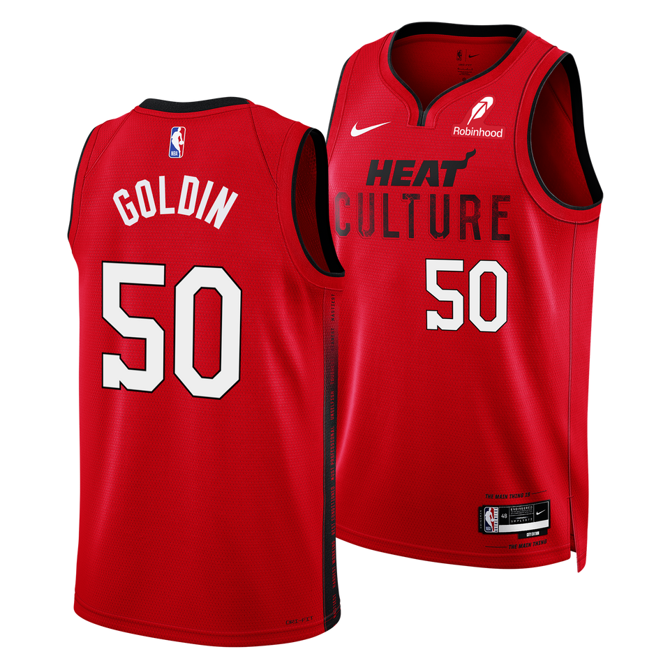 Vladislav Goldin Nike HEAT Culture: Blood Red Swingman Jersey