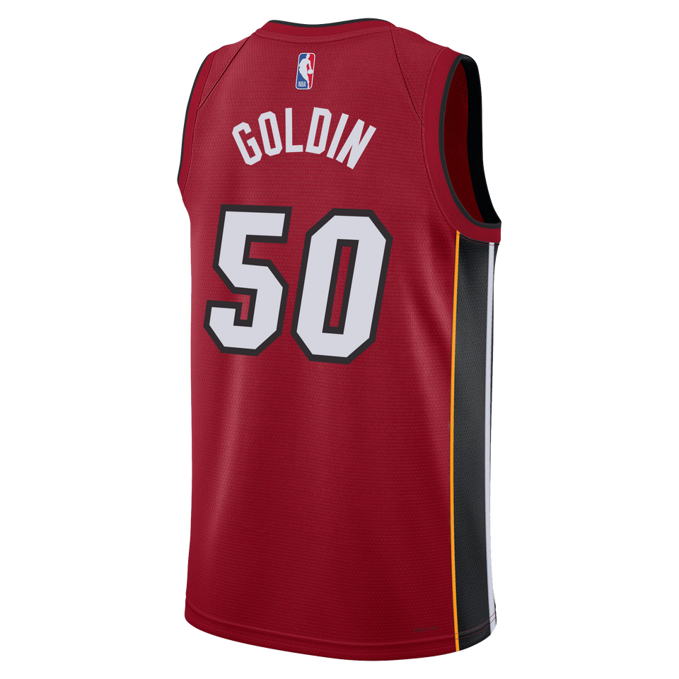 Vladislav Goldin Nike Jordan Brand Miami HEAT Statement Red Swingman Jersey
