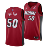 Vladislav Goldin Nike Jordan Brand Miami HEAT Statement Red Swingman Jersey