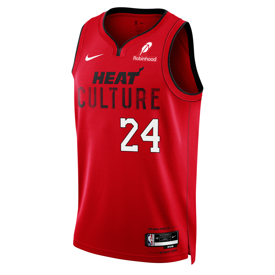 Norman Powell Nike HEAT Culture: Blood Red Youth Swingman Jersey