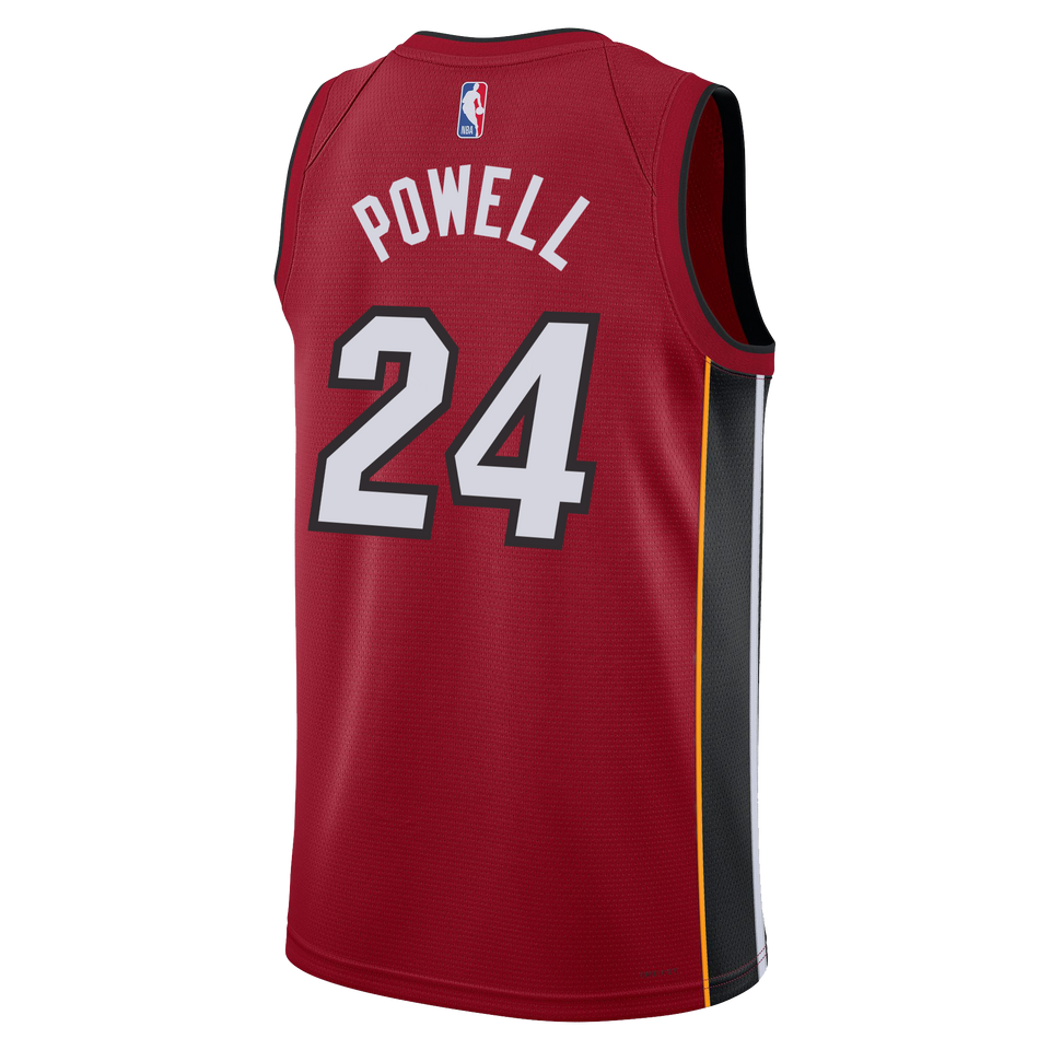 Norman Powell Nike Jordan Brand Miami HEAT Statement Red Swingman Jersey