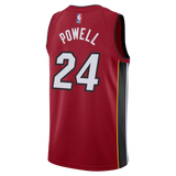 Norman Powell Nike Jordan Brand Miami HEAT Statement Red Swingman Jersey