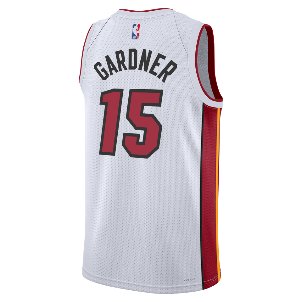 Myron Gardner Nike Miami HEAT Association White Swingman Jersey