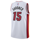 Myron Gardner Nike Miami HEAT Association White Swingman Jersey