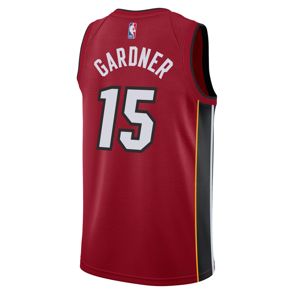 Myron Gardner Nike Jordan Brand Miami HEAT Statement Red Swingman Jersey