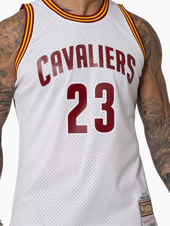 LeBron James Cleveland Cavaliers 2015/16 Throwback NBA Swingman Jersey
