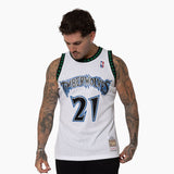 Kevin Garnett Minnesota Timberwolves HWC Throwback Home NBA Swingman Jersey