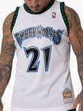 Kevin Garnett Minnesota Timberwolves HWC Throwback Home NBA Swingman Jersey