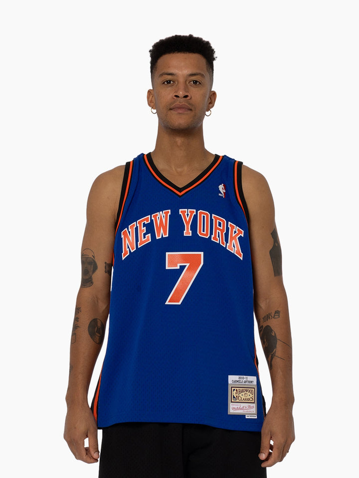 Carmelo Anthony New York Knicks 2010/11 Swingman Throwback NBA Jersey