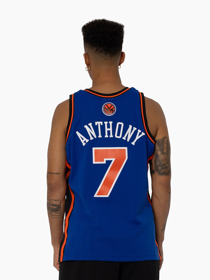 Carmelo Anthony New York Knicks 2010/11 Swingman Throwback NBA Jersey