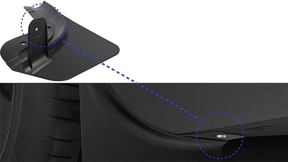 2023-2025 Tesla Model Y Mud Flaps