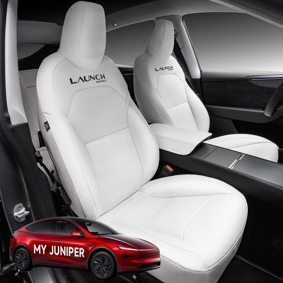 All-Inclusive Seat Cover for New Tesla Model Y Juniper 2025+ (With Launch Series Embroidery Logo)