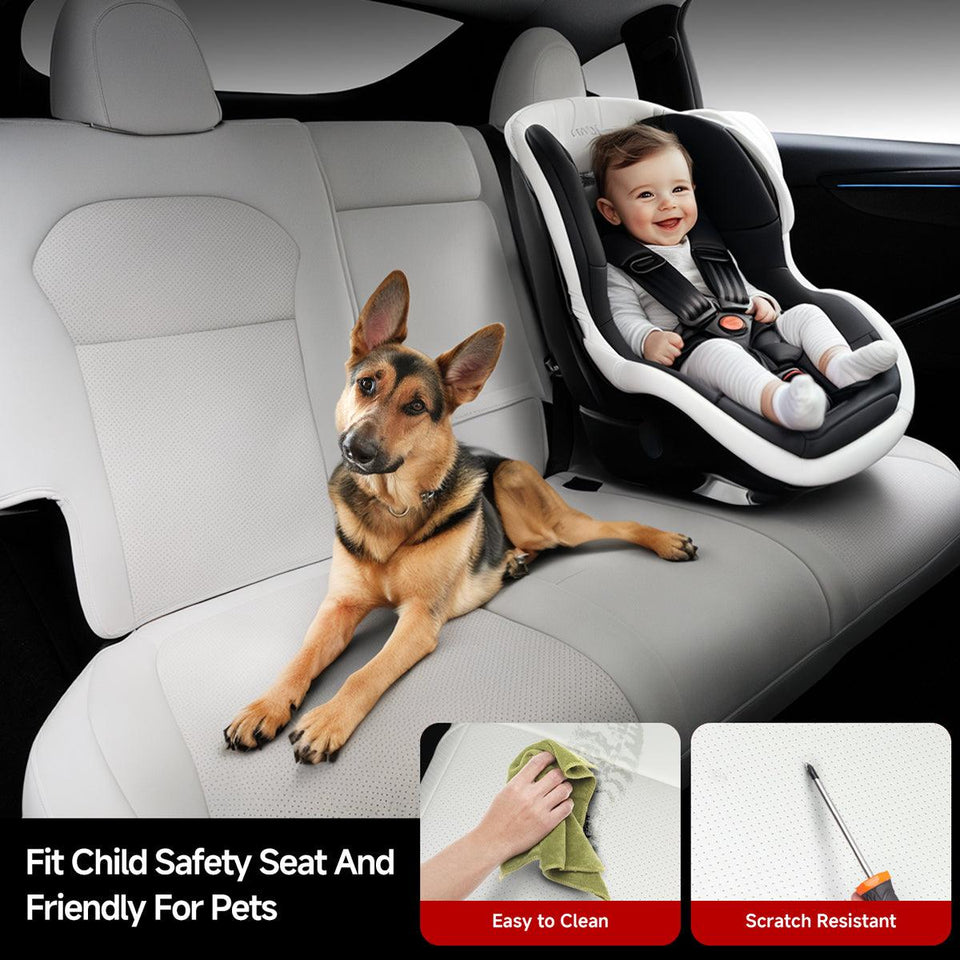 All-Inclusive Seat Cover for New Tesla Model Y Juniper 2025+ (With Launch Series Embroidery Logo)