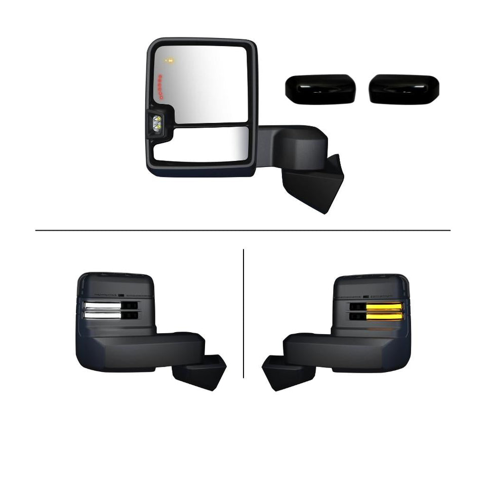 2019-2025 GMC Sierra 1500 Tow Mirrors