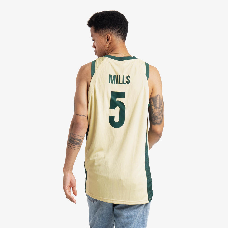 Patty Mills Australian Boomers National Away Yellow Jersey