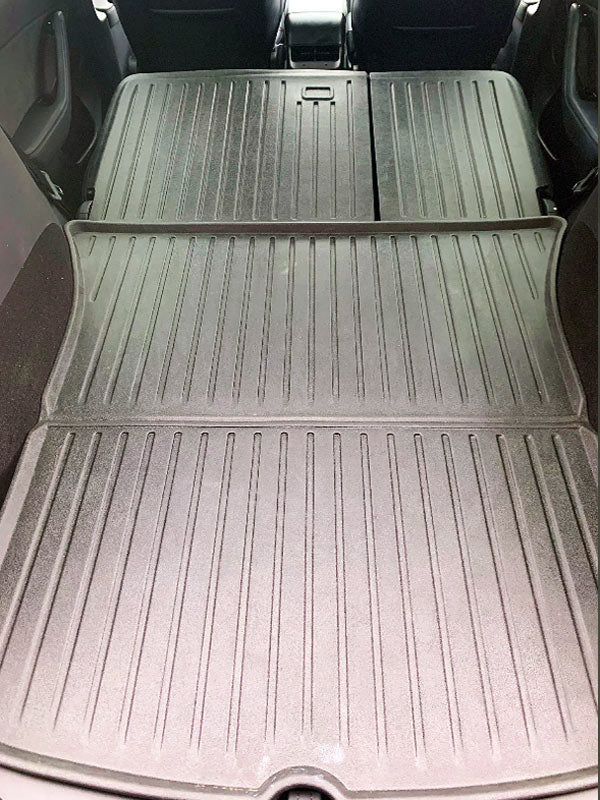 2020-2025 Tesla Model Y Second Row Seats Back Cover Mats (5 or 7 Seater) - 2 Pieces