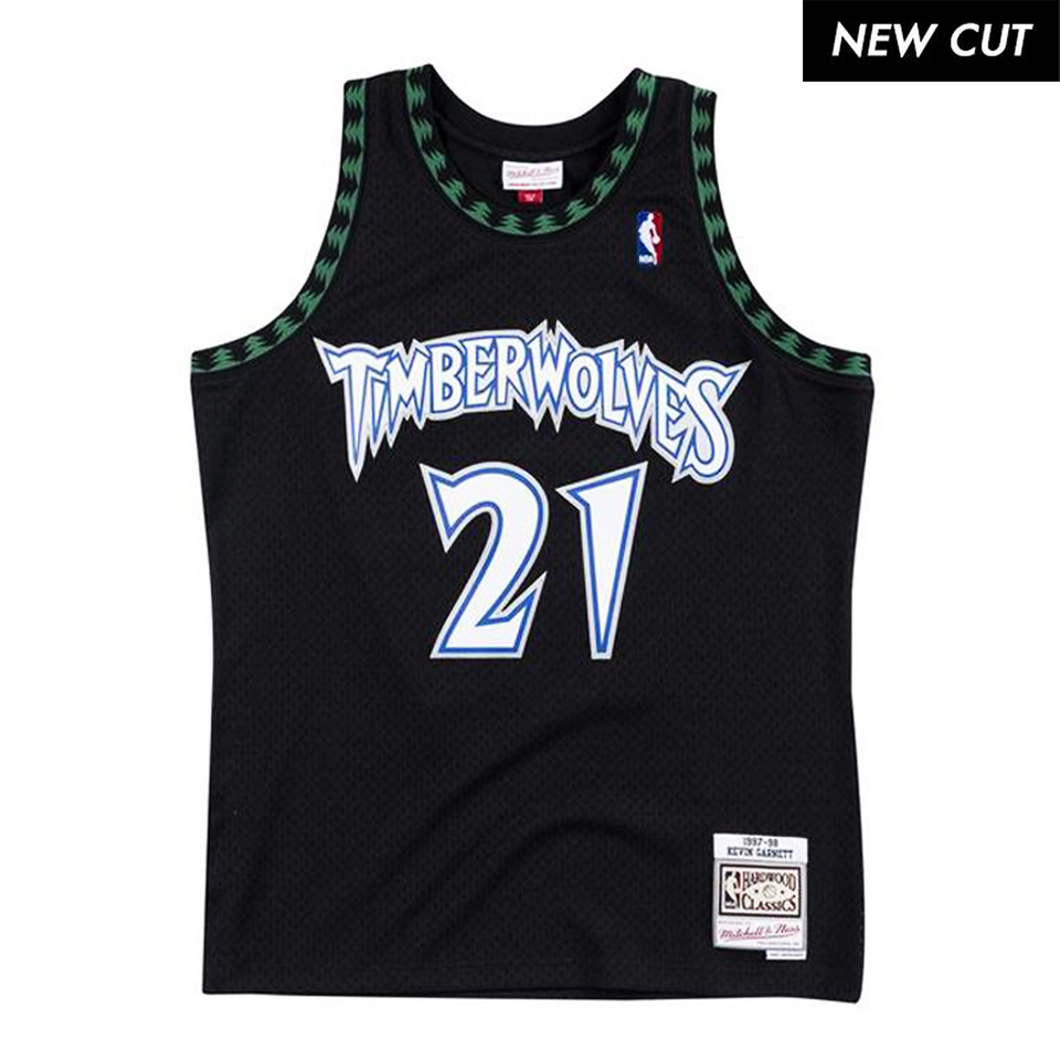 Kevin Garnett Minnesota Timberwolves HWC Throwback NBA Swingman Jersey