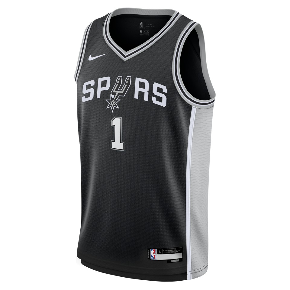 Victor Wembanyama San Antonio Spurs 2026 Icon Edition Youth NBA Swingman Jersey