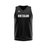 New Zealand Tall Blacks National Black Official Mens Jersey