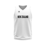 New Zealand Tall Blacks National White Official Youth Jersey