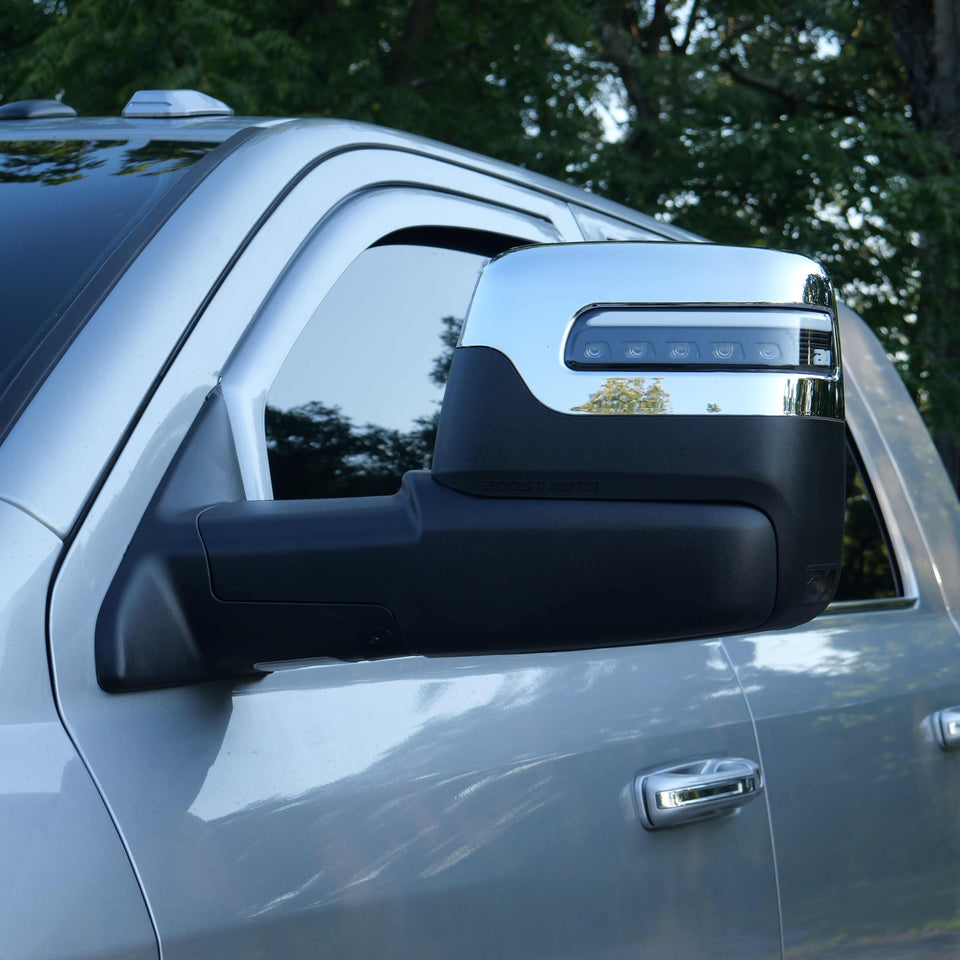 2023+ Style Ram Tow Mirrors | 2019-2022 Dodge Ram 2500/3500