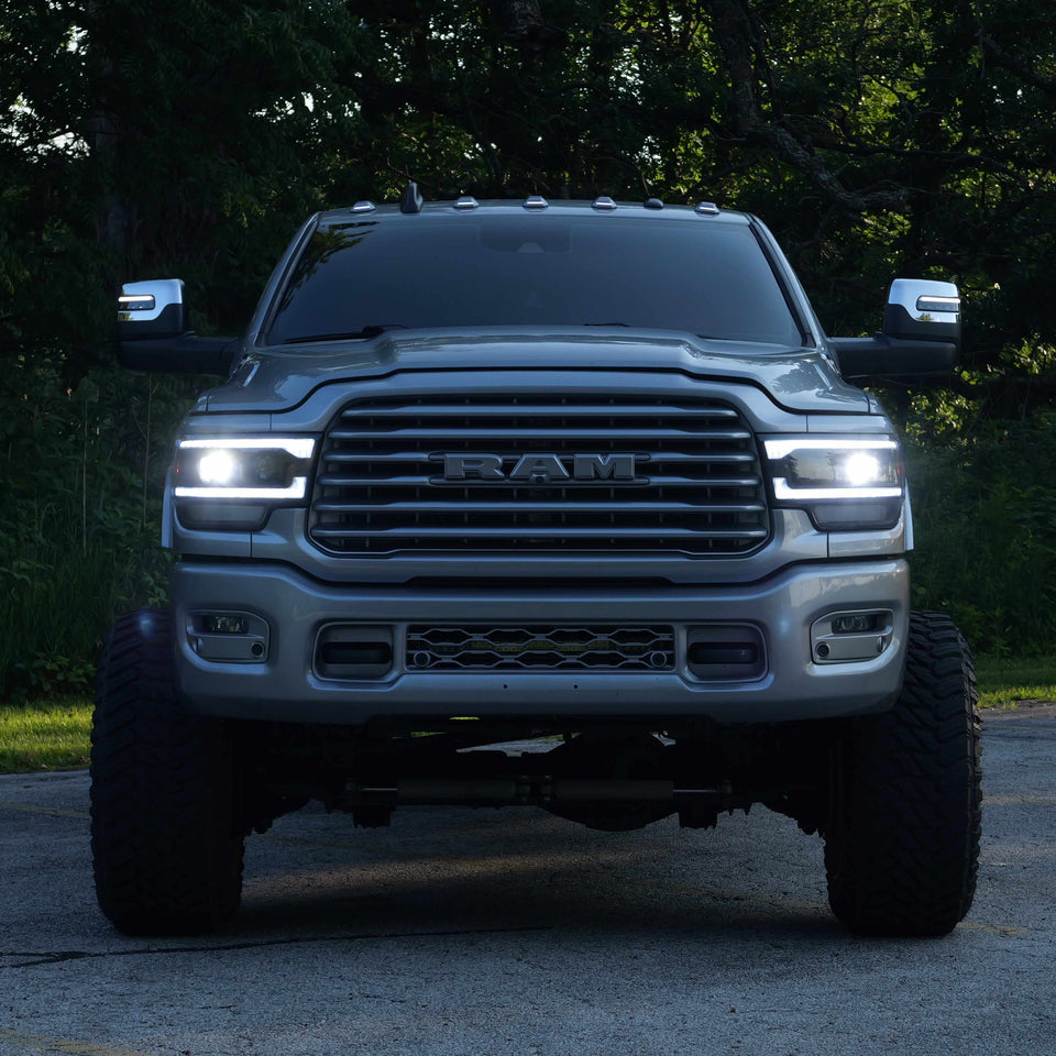 2023+ Style Ram Tow Mirrors | 2019-2022 Dodge Ram 2500/3500