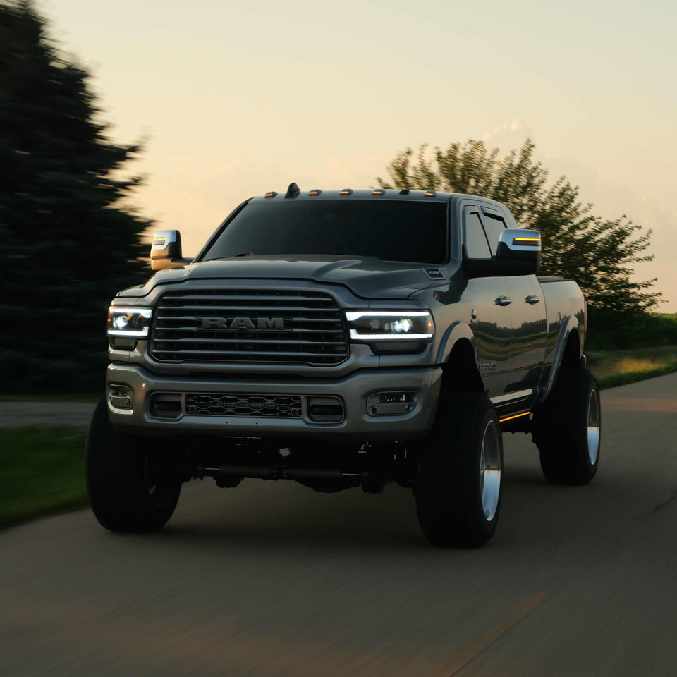 2023+ Style Ram Tow Mirrors | 2019-2022 Dodge Ram 2500/3500