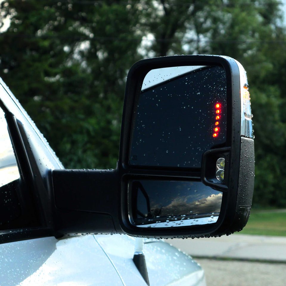2023+ Style Ram Tow Mirrors | 2010-2018 Dodge Ram 2500/3500