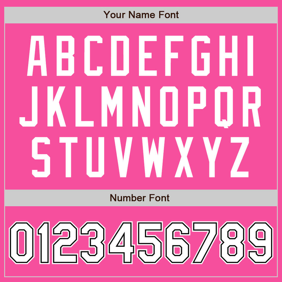 Custom Stitched Pink White-Black Baseball Pullover Sweatshirt Hoodie