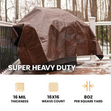 20' x 30' Super Heavy Duty Poly Tarp