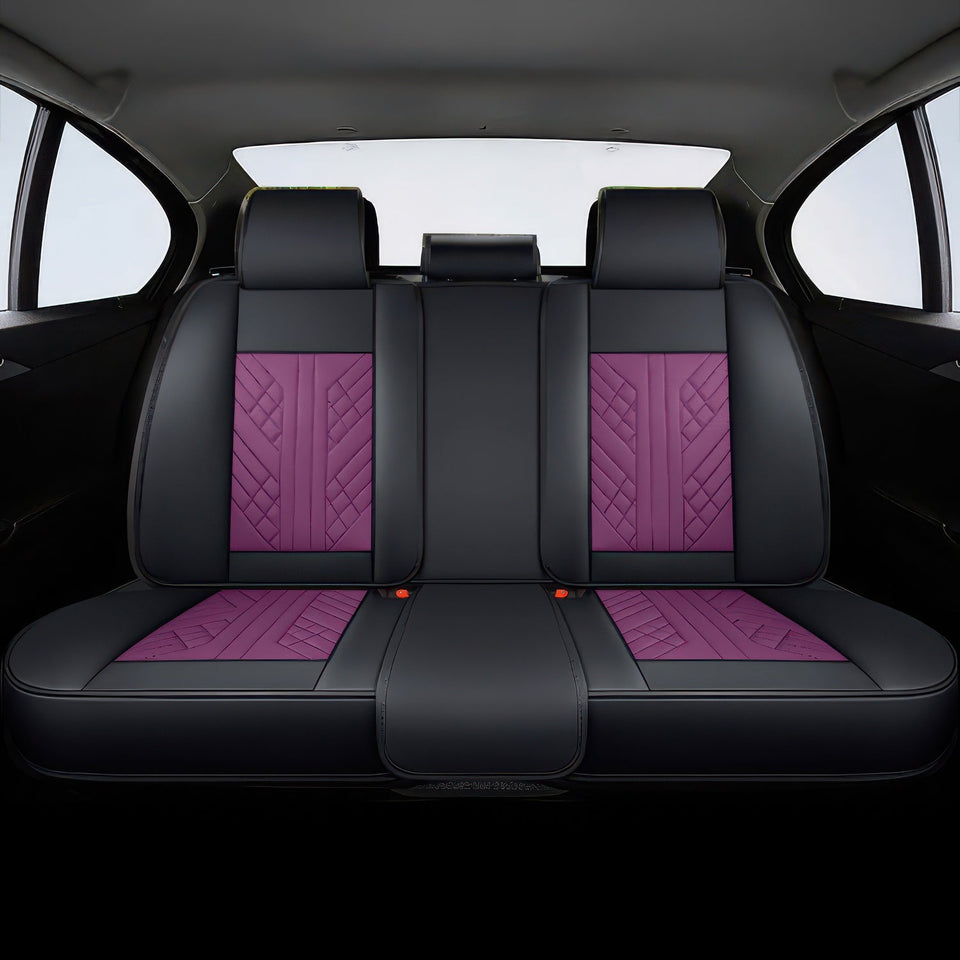 Purple & Black Ultra Car Seat Covers