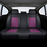 Purple & Black Ultra Car Seat Covers
