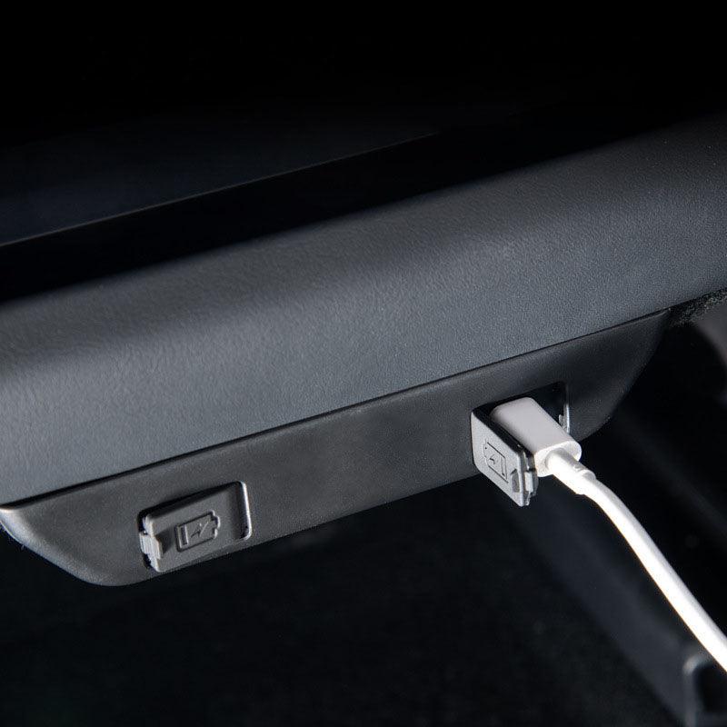 2024 Model 3 Highland Rear Seat USB Port Shield for Enhanced Protection