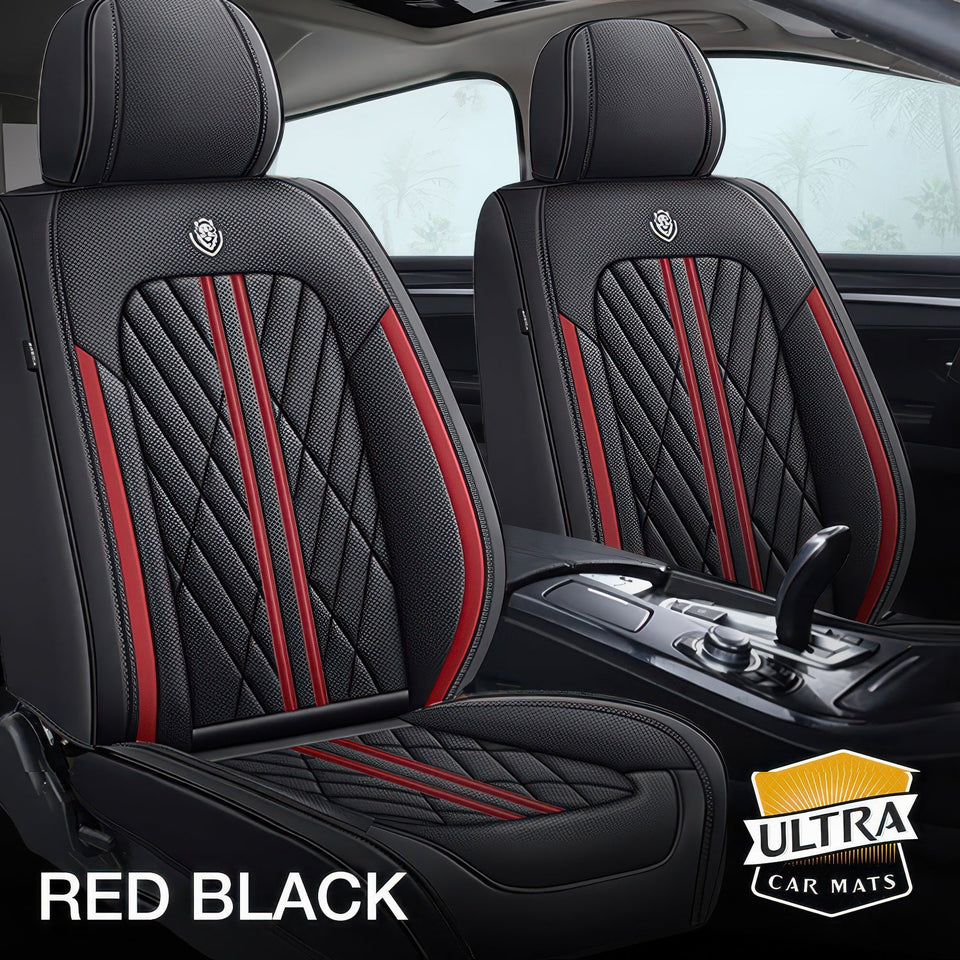 Red & Black Ultra Car Seat Covers