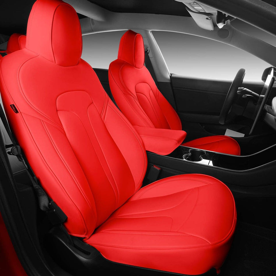 Premium Tesla Model 3 Seat Cover Set - Complete Protection for All Seats (2018-2023)