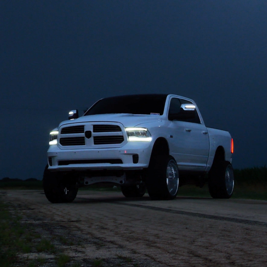 2023+ Style Ram Tow Mirrors | 2010-2018 Dodge Ram 2500/3500