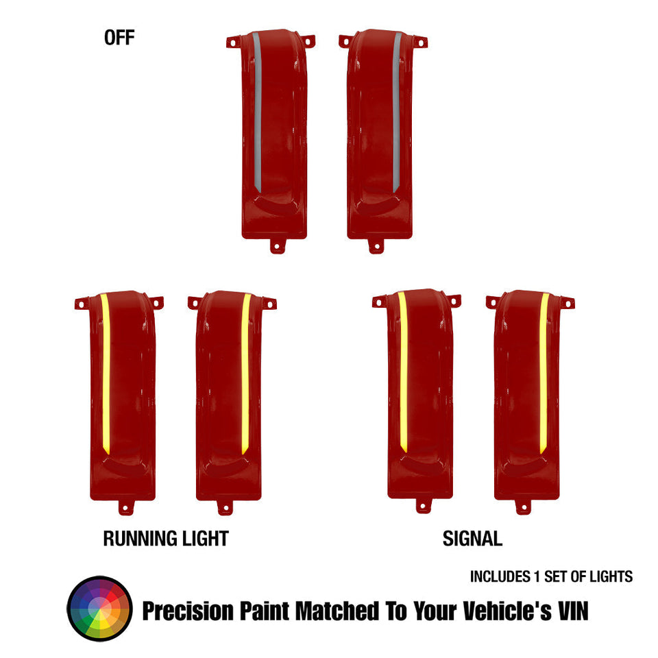 2023-2025 Ram Tow Mirror Marker Lights