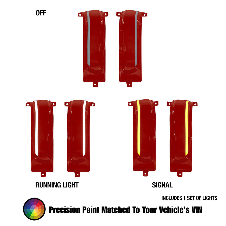 2023-2025 Ram Tow Mirror Marker Lights