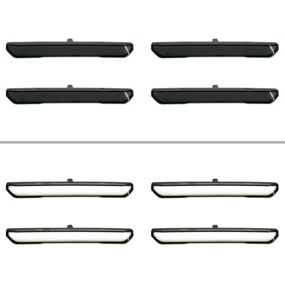 2020-2025 GMC Sierra 2500/3500 Fender Lights - Smoked / Frosted