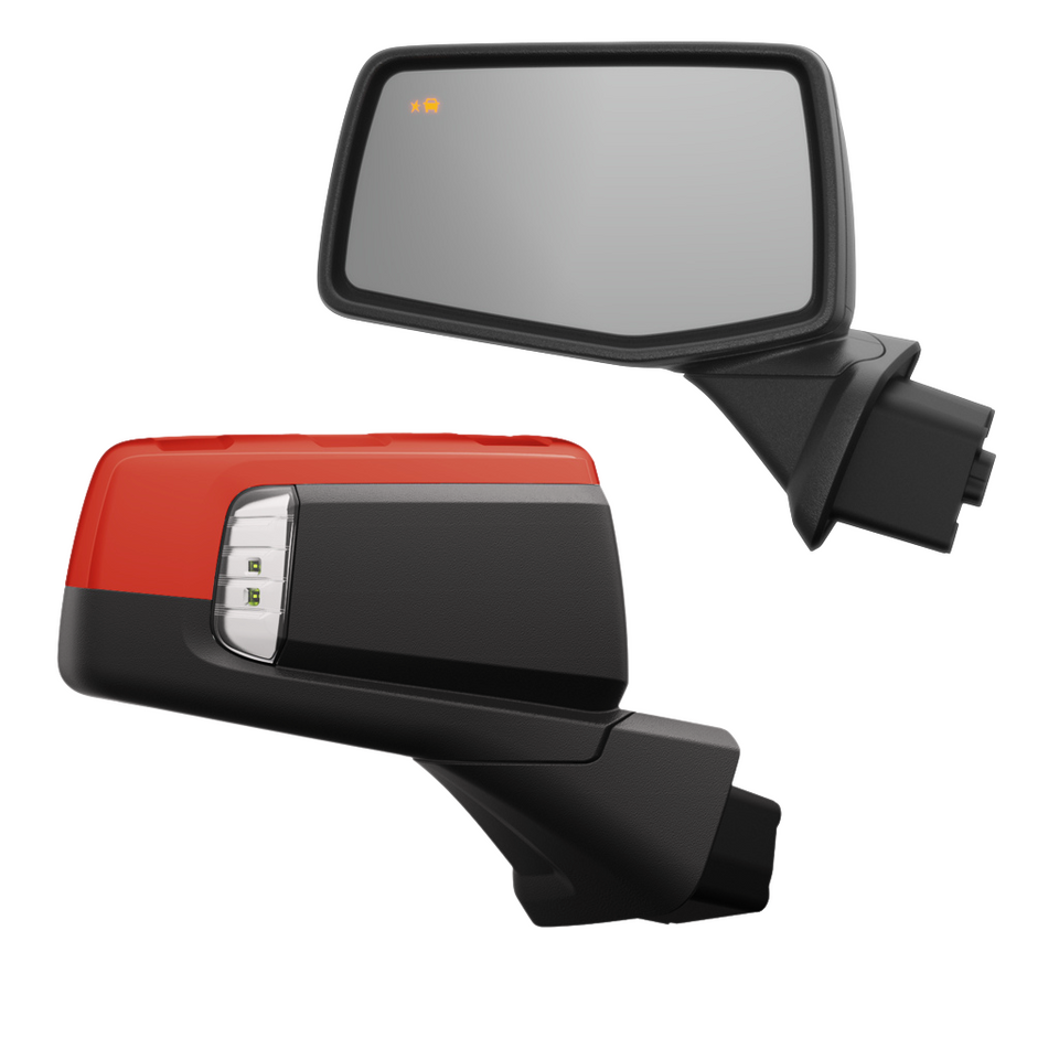 2019-2025 GMC Sierra 1500 Power Folding Small Sport Mirrors