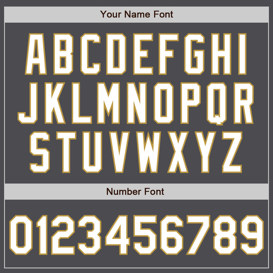 Custom Stitched Steel Gray White-Old Gold Baseball Pullover Sweatshirt Hoodie