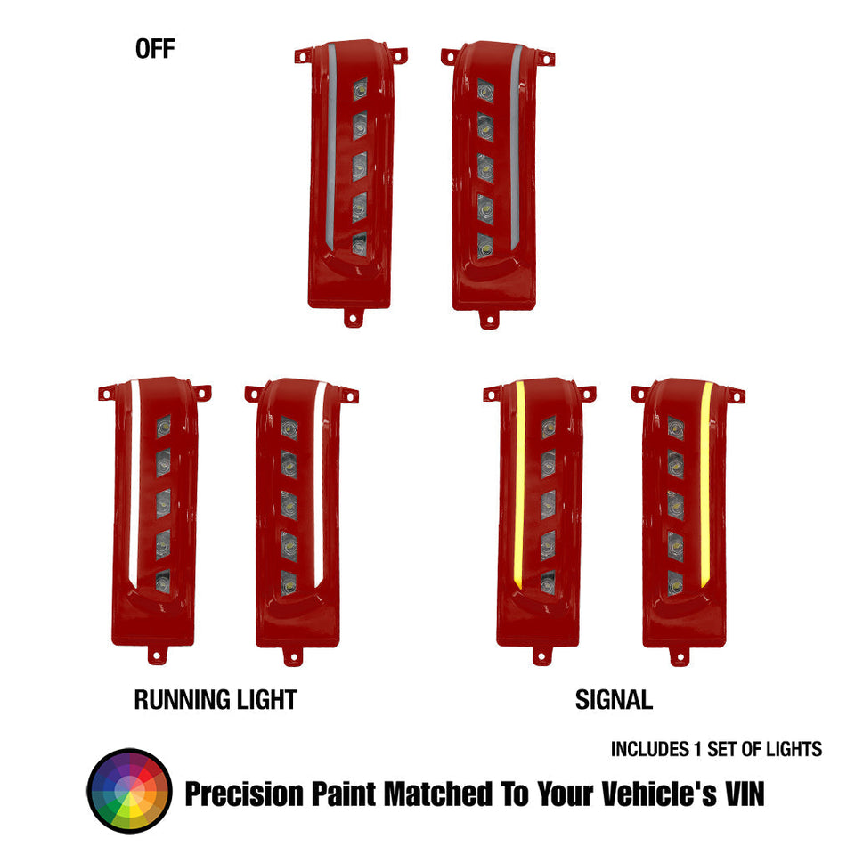 2023-2025 Ram Tow Mirror Marker Lights