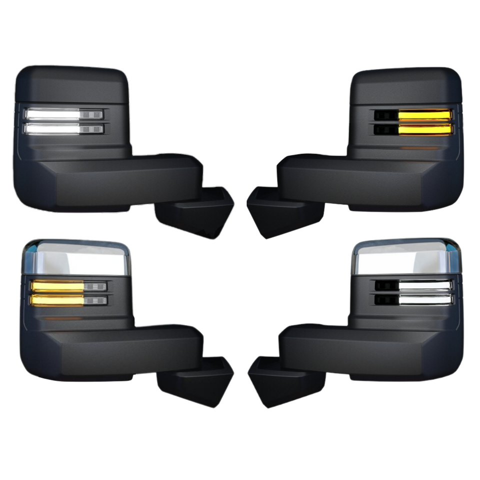 2020-2025 Silverado & Sierra 2500/3500 Tow Mirrors