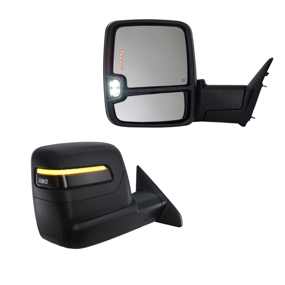 2023+ Style Ram Tow Mirrors | 2009-2018 Dodge Ram 1500